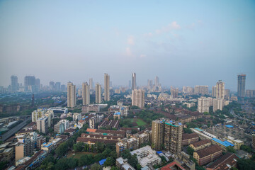 Obraz premium Mumbai Sky View Tall Buildings 