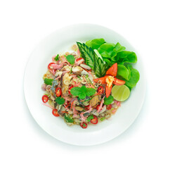 Mackerel Spicy Salad mixed ingredient onion,lemon grass