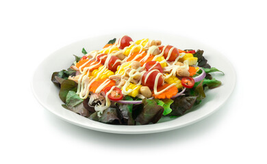 Grilled Chicken Salad with Mixed vegetables