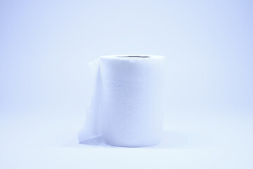 white toilet paper