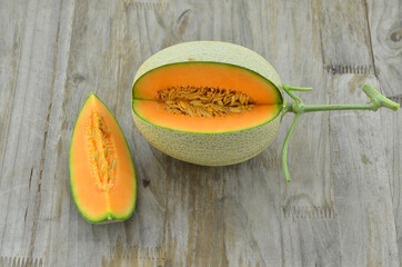 Melon net, delicious nutritious