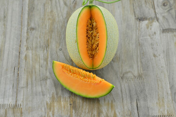 Melon net, delicious nutritious