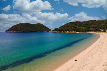 香川県三豊市の海のドローン写真