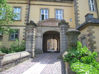 Fototapeta na wymiar Bad Wildungen Barockschloss Schloss Friedrichstein 