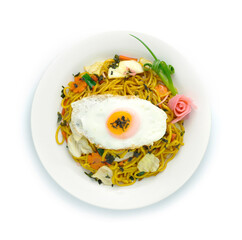 Yakisoba Noodles stir fried with sweet soy sauce