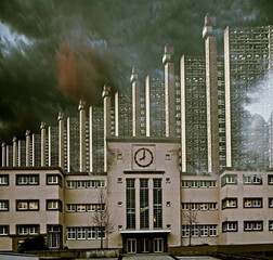 Surreale Architektur