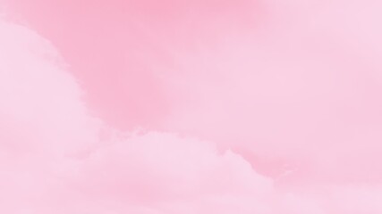Pastel pink blurred 16:9 background, gentle soft sky