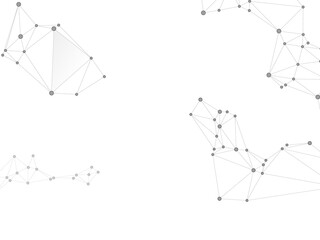 Block chain global network technology concept.