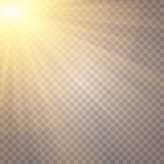 Fototapeta premium White sparkles, stars
