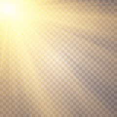 Yellow sparkles, stars