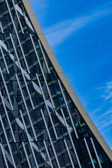 Fototapeta na wymiar Patterns on building in London