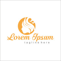 Fototapeta premium beauty care logo company