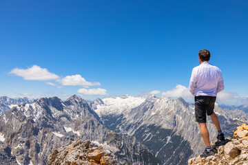 Wandern Alpen Garmisch-Partenkirchen Zugspitze