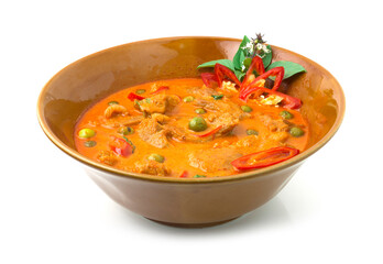 Thai Red Curry with Pork Ingredient is Chili Paste