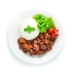 Fried Chicken (Dak Gang Jung) with Original Sauce
