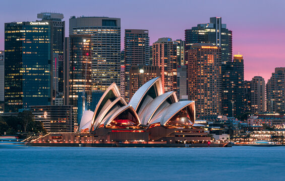 Sydney Opera house iconic landmarks of Sydney, Australia.