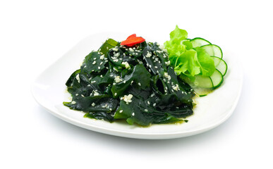 Wagame Seaweed Salad with Sesame oil (Miyeok Muchim) Korean Food