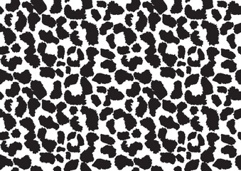 Abstract animal skin leopard seamless pattern design. Jaguar, leopard, cheetah, panther fur.