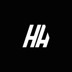  hh initial letter logo, monogram hh logo vektor