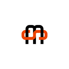 MS SM letter logotype vektor, monogram MS SM logo