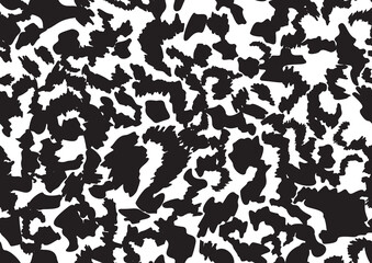 Abstract animal skin leopard seamless pattern design. Jaguar, leopard, cheetah, panther fur.