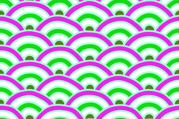 Geometric pattern. Classic retro fashion stripes texture. Traditional asian ornament illustration