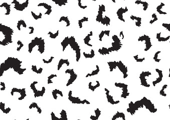 Obraz na płótnie Canvas Abstract animal skin leopard seamless pattern design. Jaguar, leopard, cheetah, panther fur.