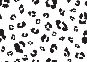 Fototapeta na wymiar Abstract animal skin leopard seamless pattern design. Jaguar, leopard, cheetah, panther fur.