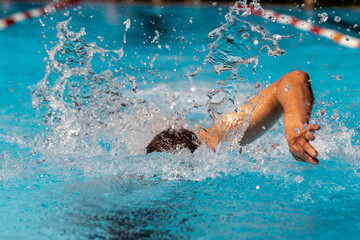 Freestyle swimming