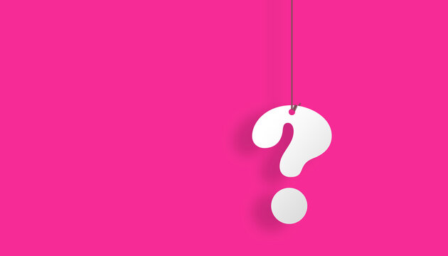 domanda, punto interrogativo, appeso, faq