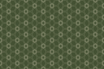 Geometric pattern. Classic retro fashion stripes texture. Traditional asian ornament illustration