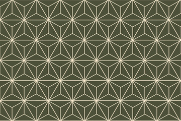 Geometric pattern. Classic retro fashion stripes texture. Traditional asian ornament illustration