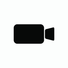 video camera icon vector sign