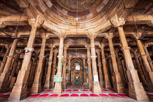 Jama Masjid Or Jumah Mosque, Ahmedabad