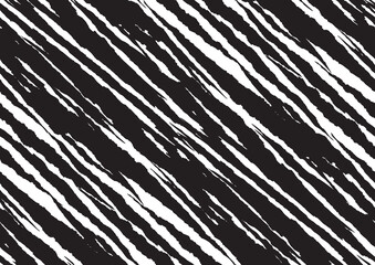 Abstract styled animal skin tiger seamless pattern design.