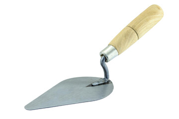 Trowel on isolated white background