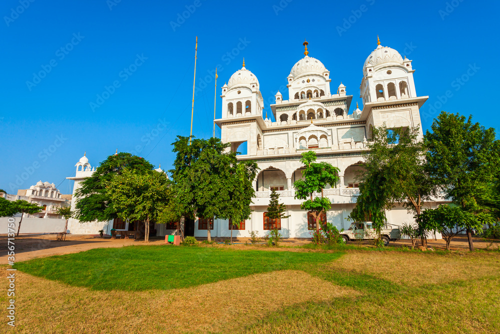 Canvas Prints Sikh Gurdwara or Gurudwara, Pushkar