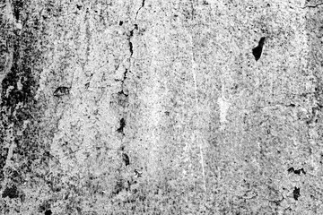 Texture of a concrete wall with cracks and scratches which can be used as a background