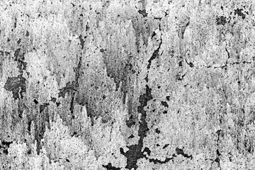 Texture of a concrete wall with cracks and scratches which can be used as a background