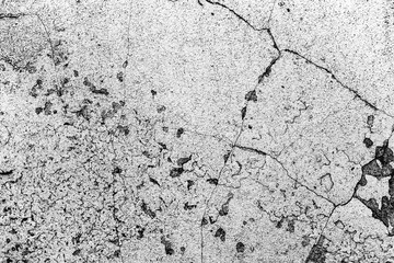 Texture of a concrete wall with cracks and scratches which can be used as a background