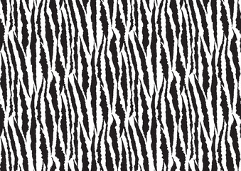 Abstract styled animal skin tiger seamless pattern design.