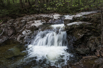 Waterfall on Gill Brook, Adirondacks New York