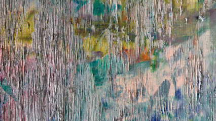 Colorful abstract background wallpaper. Modern motif visual art.  Mixtures of oil paint. Trendy...
