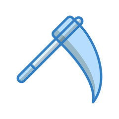 scythe icon design vector template