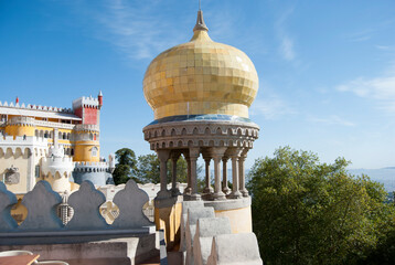 Naklejka premium Palacio da pena, sintra, portugal 