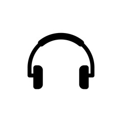 Fototapeta na wymiar Headset icon music templates