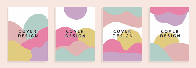 Social media banners with geometric artistic abstract, Vector illustration.