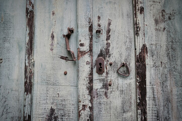 Antique door texture, backgrounds