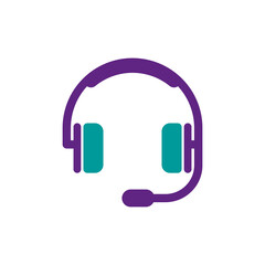 Headset icon music templates