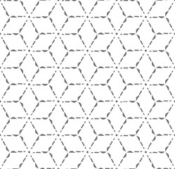 Naklejka premium Continuous White Graphic 1930s Pattern Texture. Repetitive Simple Vector Twenties Background Pattern. Seamless Modern 30s Design 